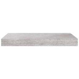 Berkfield Home Floating Wall Shelves 2 pcs Concrete Grey 40x23x3.8 cm MDF - thumbnail 6