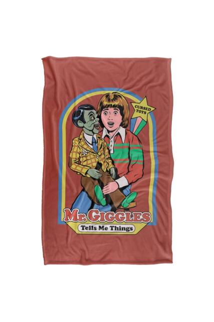 Steven Rhodes Mr. Giggles Silky Touch Super Soft Throw Blanket - Size: Large - image 1