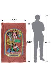 Steven Rhodes Mr. Giggles Silky Touch Super Soft Throw Blanket - Size: Large - thumbnail 3