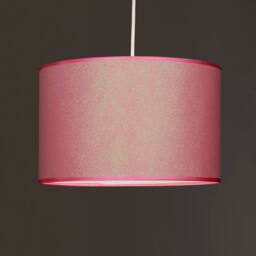 K LIVING Pink Glitter Ceiling Lamp Shade Pendant Non Electric Easy Fit Option - thumbnail 2