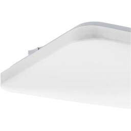 Loops Sleek White LED Bathroom Ceiling - Light Perfect for Indoor Home Use - thumbnail 5