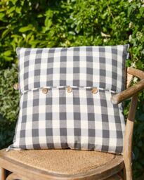 Dibor Natural Rattan Woven Seagrass Straw Seat Pad Chair Cushion Dining Chair Cushion L50 x W50cm in Grey - Size: 50 cm x 50 cm