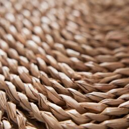 Dibor Natural Rattan Woven Seagrass Straw Seat Pad Chair Cushion Dining Chair Cushion L50 x W50cm in Grey - Size: 50 cm x 50 cm - thumbnail 5