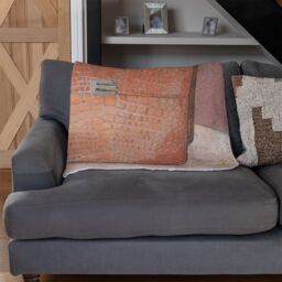 Benjamin Tate Design Brown Bag Blanket in Natural - Size: 120 cm x 150 cm - thumbnail 2