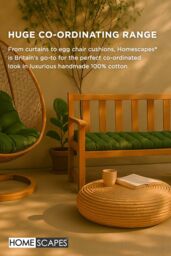 Homescapes Garden Bench Cushion Luxury 2 Seater Cotton Indoor Outdoor Pad, 108 x 42cm in Dark Olive - Size: 108 x 42 cm - thumbnail 9