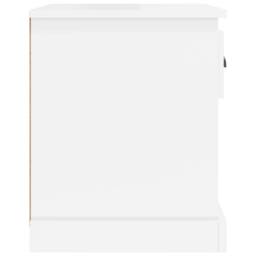Berkfield Home Durable Bedside Cabinet High Gloss White 39x39x47.5 cm Engineered Wood - thumbnail 8