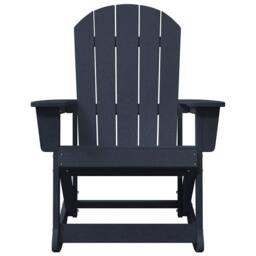 Berkfield Home Elegant Adirondack Rocking Chairs 2 pcs Navy blue 73.5 x 92 x 90 cm - thumbnail 5