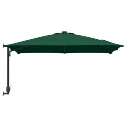 Berkfield Home Patio Umbrella Green Polyester 300 cm x 300 cm Collapsible - thumbnail 5