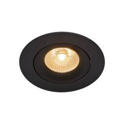 Nordlux Modern Indoor Downlight Black Aluminium Intergrated LED Bathroom Safe - Mains Powered, IP44 - thumbnail 3