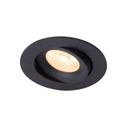 Nordlux Modern Indoor Downlight Black Aluminium Intergrated LED Bathroom Safe - Mains Powered, IP44 - thumbnail 4