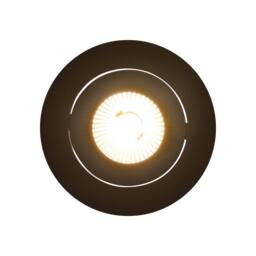 Nordlux Modern Indoor Downlight Black Aluminium Intergrated LED Bathroom Safe - Mains Powered, IP44 - thumbnail 2