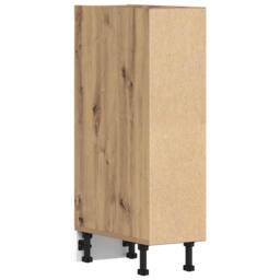 Berkfield Home Durable Bottom Cabinet Artisan Oak 20x44, 5x81, 5 cm Engineered Wood in Brown - thumbnail 6