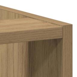 Berkfield Home Durable Bottom Cabinet Artisan Oak 20x44, 5x81, 5 cm Engineered Wood in Brown - thumbnail 7
