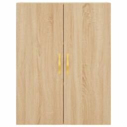 Berkfield Home Wall Mounted Cabinet Sonoma Oak 69.5x34x90 cm in Light Tan - thumbnail 7