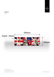 Orsina London Icons Wall Art Home Wall Décor - thumbnail 2