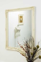 MirrorOutlet Buxton Ivory Large Leaner Mirror 140 x 109 CM in Beige - Size: 1 Pack - thumbnail 3