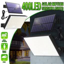 Havendro Solar Lights Outdoor Remote Security Lights Motion Sensor Spotlight in Black - thumbnail 5