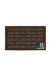 JVL Knit Rubber Backed Indoor Doormat 40x60cm Brown - Size: 40 cm x 60 cm - thumbnail 6
