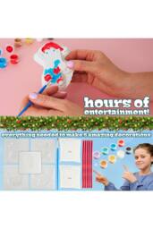 Disney Paint Your Own Christmas Decorations Set in Blue - thumbnail 2