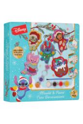 Disney Paint Your Own Christmas Decorations Set in Blue - thumbnail 1