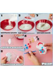 Disney Paint Your Own Christmas Decorations Set in Blue - thumbnail 4