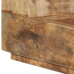 Berkfield Home Coffee Table 45x45x40 cm Solid Wood Mango - Size: 45 x 45 x 40 cm - thumbnail 5