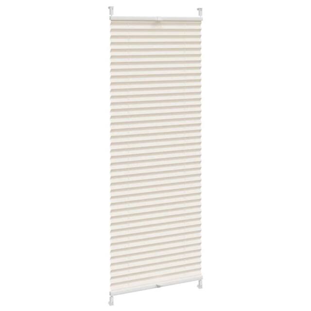 Berkfield Home Plisse Blind 50x150cm Creme in Cream - Size: 50x150 cm - image 1