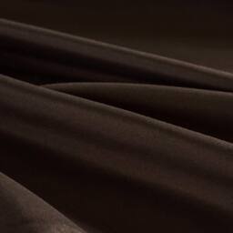 OHS Plain Bed Sheet Microfibre Deep Fitted Soft in Brown - Size: Double - thumbnail 4