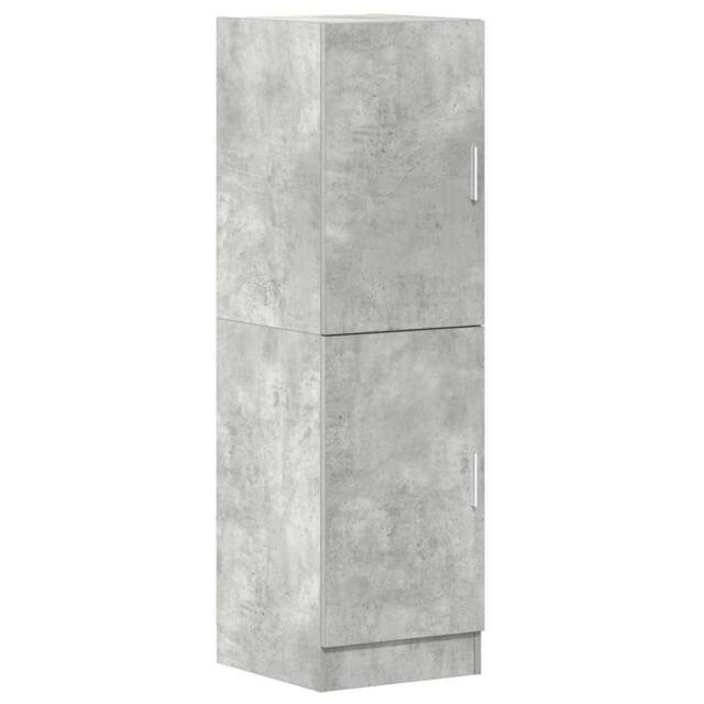 Berkfield Home Kitchen Cabinet Concrete Grey 38x41.5x131.5 cm Engineered Wood - image 1