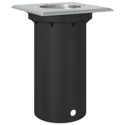 Berkfield Home Outdoor Ground Light Square Black 10.5x10.5cm Die-cast Aluminium - Size: 10.5x10.5 cm - thumbnail 6