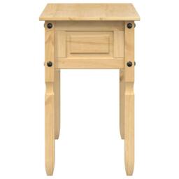 Berkfield Home Beautiful Console Table Corona 115x46x73 cm Solid Wood Pine in Light Brown - Size: 115 x 46 x 73 cm - thumbnail 5