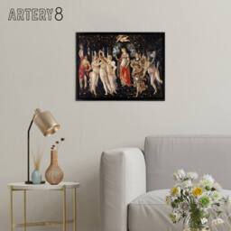 "Artery8 Sandro Botticelli Primavera Framed Canvas Wall Art Print - Size: W12"" x H16""" - thumbnail 3