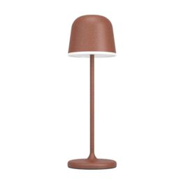Eglo Mannera Steel Auburn & White Touch Dimmer Table Lamp in Brown - thumbnail 3