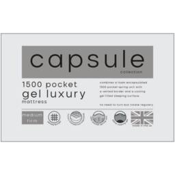 Cheshire Oakham Capsule Orthopaedic Mattress 76cm Small Single in White - Size: King - thumbnail 4