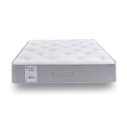 Rest Relax Victoria 1500 Natural Pocket Sprung Tufted Mattress in White - Size: Single - thumbnail 2