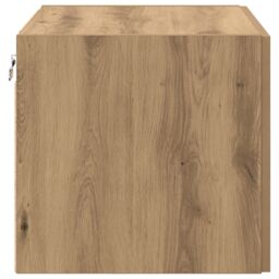 Berkfield Home Wall Cabinet Artisan oak 50 x 42.5 x 40 cm Engineered wood in Brown - thumbnail 6