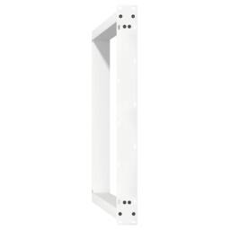 Berkfield Home Modern vidXL Dining Table Legs U-Shaped 2 pcs White 90x(72-73) cm - thumbnail 7