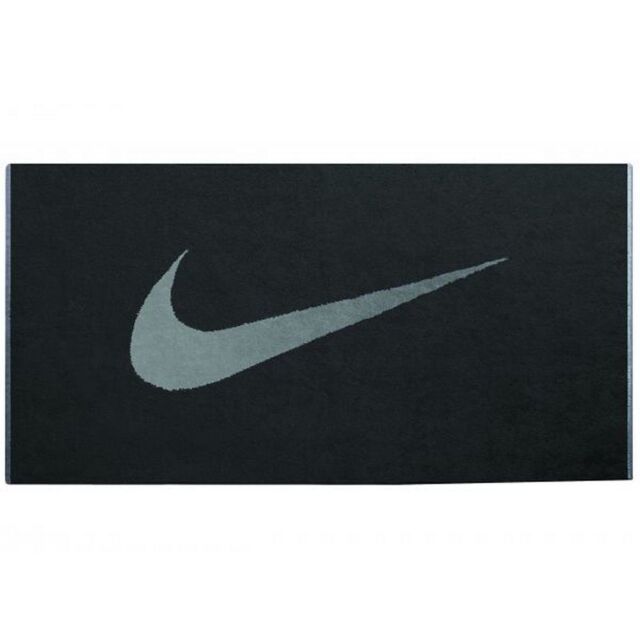 Nike Big Logo Sports Towel in Black - image 1