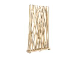 Vente-unique Teak Wood Room Divider - L100 X D25 X H180 Cm - Natural - GAYANA in Light Oak - thumbnail 5