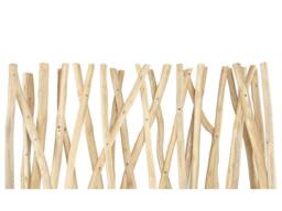 Vente-unique Teak Wood Room Divider - L100 X D25 X H180 Cm - Natural - GAYANA in Light Oak - thumbnail 6
