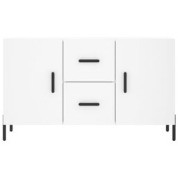 Berkfield Home Sideboard White 100x36x60 cm Engineered Wood - Size: 100 x 36 x 60 cm - thumbnail 6