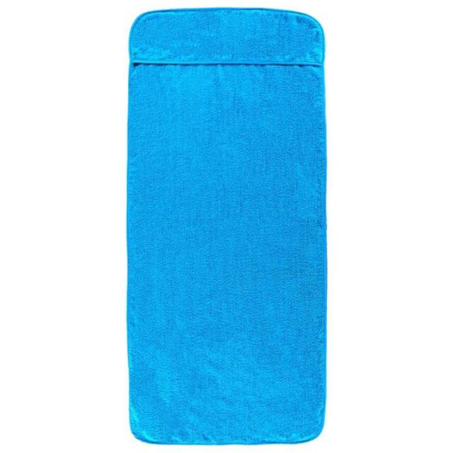 Berkfield Home Soft Beach Towels 2 pcs Turquoise 60x135 cm Fabric 400 GSM - image 1