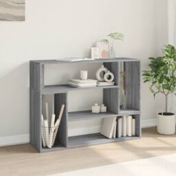 Berkfield Home TV Cabinets 2 pcs Grey Sonoma 100x30x50 cm Engineered Wood - Size: 100 x 30 x 50 cm - thumbnail 4