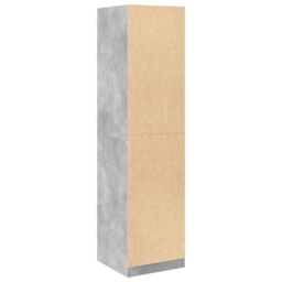 Berkfield Home Wardrobe Concrete Grey 50x50x200 cm Engineered Wood - Size: 50 x 50 x 200 cm - thumbnail 6