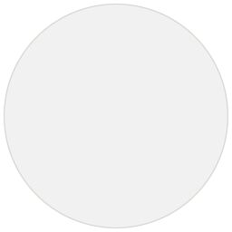 Berkfield Home Table Protector Matte √ò 90 cm 2 mm PVC - thumbnail 2