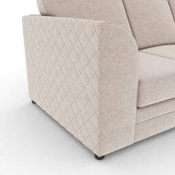 Furniture 786 Hilton 4 Seater Right Hand Facing Corner Sofa in Beige - thumbnail 2