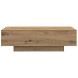 Berkfield Home Coffee Table Artisan Oak 100x49.5x31 cm Engineered Wood in Brown - thumbnail 5
