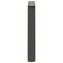 Berkfield Home Dining Table Legs V-Shape 2 pcs Anthracite 50x(42-43.3) cm Steel in Black - thumbnail 6