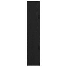 Berkfield Home Modern Buffet Cabinet Black oak Engineered wood Medium Buffet Cabinet - thumbnail 6