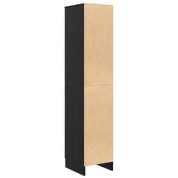 Berkfield Home Modern Buffet Cabinet Black oak Engineered wood Medium Buffet Cabinet - thumbnail 8